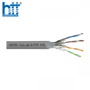 Cáp mạng Dintek CAT.6A S/FTP (1105-06027, 305 mét/cuộn)