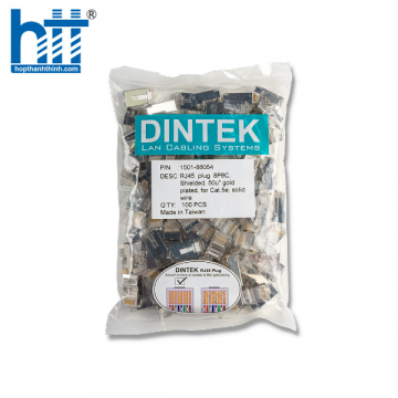 Đầu mạng RJ45 DINTEK STP Cat.5e chống nhiễu (1501-88054)