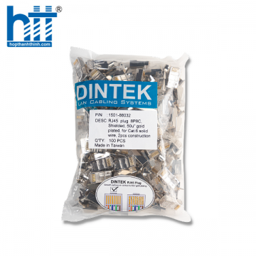 Đầu mạng RJ45 DINTEK FTP Cat.6 chống nhiễu (1501-88032)
