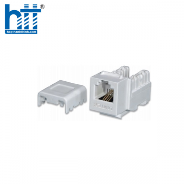 Modular Jack - Ổ cắm thoại RJ11 Keystone Jack Dintek Cat.3 Unshielded (1305-01007)