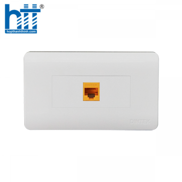 Mặt nạ 1 port Dintek Wallplate (1303-11030)