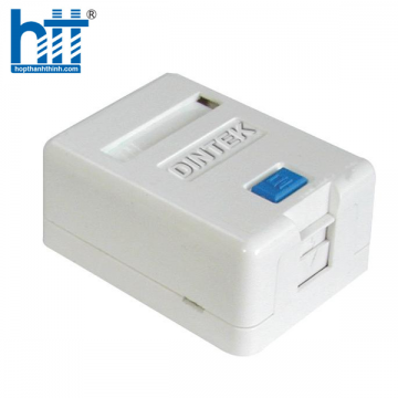 Ổ mạng nổi 1 port Dintek - Surface mount box (1301-02012)