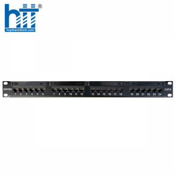 DINTEK Patch Panel Cat.6 UTP 1U 24P 19inch (1402-04011)