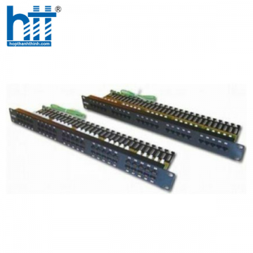 Patch panel cho Điện thoại 50 cổng Dintek 19 inch (1402-01003)