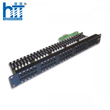 Patch panel cho Điện thoại 50 cổng Dintek 19 inch (1402-01003)