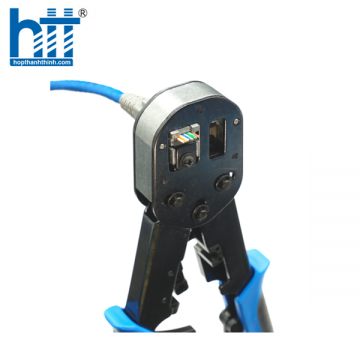 Kềm bấm mạng cho đầu RJ45 xuyên thấu DINTEK 6102-01021