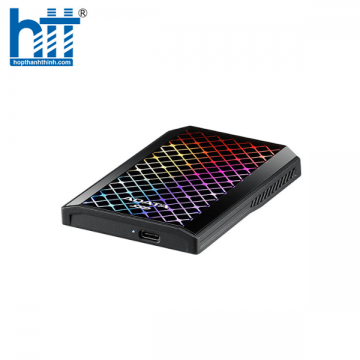 Ổ cứng di động SSD Adata SE900G 1Tb USB3.2 Led RGB (Màu đen)