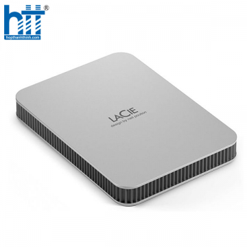 Ổ CỨNG DI ĐỘNG 4TB USB-C USB 3.2 GEN1 LACIE MUNICH MOBILE DRIVE MÀU BẠC - STLP4000400