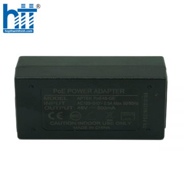 APTEK PoE48-GE - PoE Adaper 48V Gigabit Ethernet Port