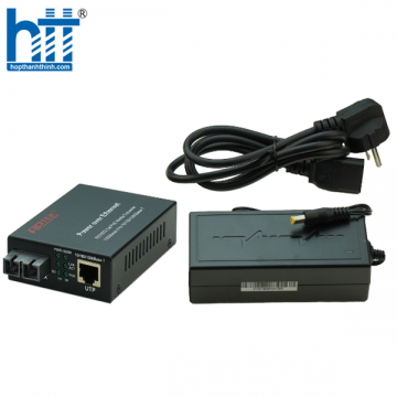 APTEK AP110-20-PoE - Gigabit PoE Media Converter