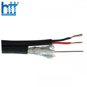 Cáp đồng trục kèm đôi dây nguồn APTEK RG6 305m 603-1208