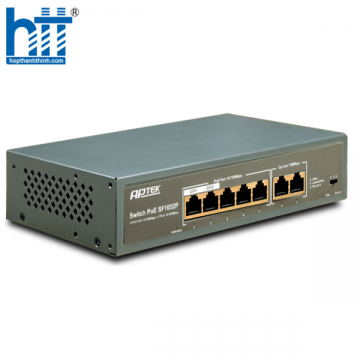 APTEK SF1052P - Switch 5 port PoE unmanaged