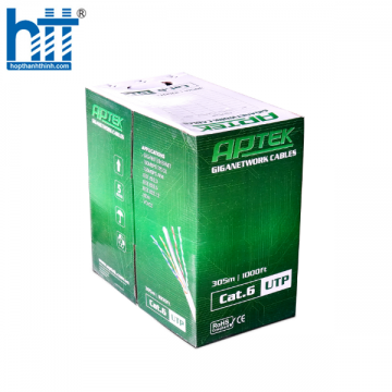 Cáp mạng APTEK  CAT.6 UTP 305m