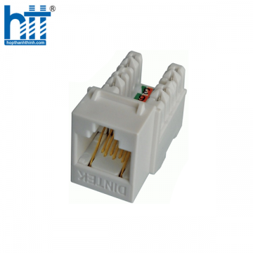 Modular Jack - Ổ cắm thoại RJ11 Keystone Jack Dintek Cat.3 Unshielded (1305-01007)