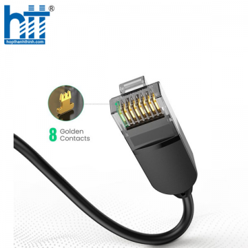 Cable mạng bấm sẵn Ugreen 70656 siêu mỏng cat6a dài 10m