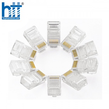 Đầu bấm mạng RJ45 Cat5, Cat5e Ugreen 20331 (Hộp 50 cái)