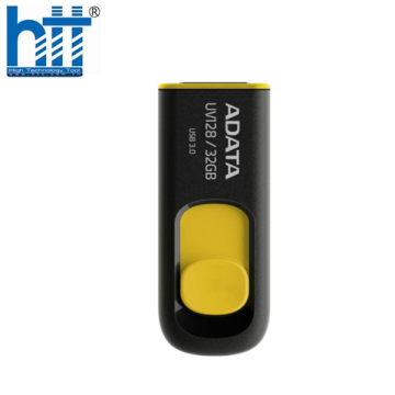USB Adata UV128 32Gb (Đen Vàng)