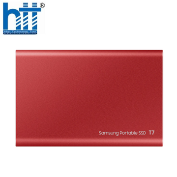 Ổ cứng di động SSD Samsung T7 Portable 1Tb USB3.2 (Màu đỏ)