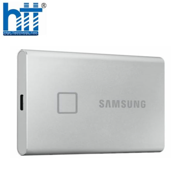 Ổ cứng di động SSD Samsung T7 Touch 500Gb USB3.2 - Bạc (MU-PC500S/WW)