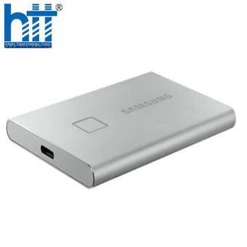 Ổ cứng di động SSD Samsung T7 Touch 500Gb USB3.2 - Bạc (MU-PC500S/WW)