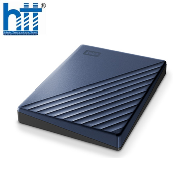 Ổ cứng di động HDD Western Digital My Passport Ultra 2Tb Type-C & USB3.0 - Xanh (WDBC3C0020BBL)