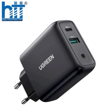 Sạc nhanh chuẩn quick charge 3.0 4.0 sạc USB A type C 36W QC4.0 màu đen Ugreen 10217
