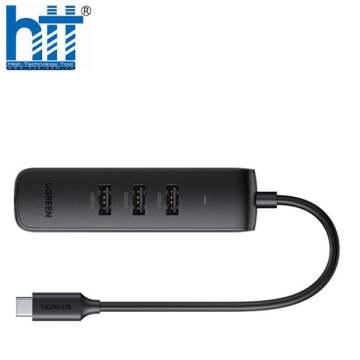 Bộ chia Type C ra USB 3.0 + Lan 10/100Mbps Ugreen 10917