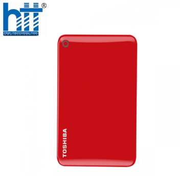 Ổ cứng di động Toshiba Canvio Connect Portable V9 2TB - Đỏ