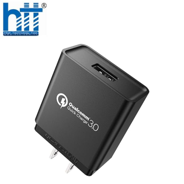 Ugreen 20904 18W qc3.0 sạc nhanh USB Quick Charge 3.0 màu đen CD122 20020904