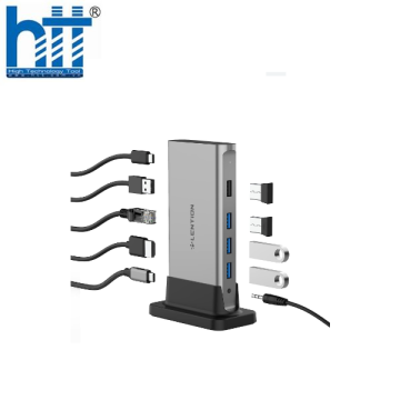 BỘ CHUYỂN ĐỔI TYPE C 9 TRONG 1 LENTION D53HEA GREY