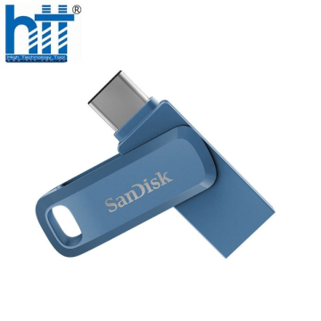 USB SanDisk Ultra Dual Drive Go 64Gb USB Type-C SDDDC3-064G-G46NB MÀU XANH NAVY