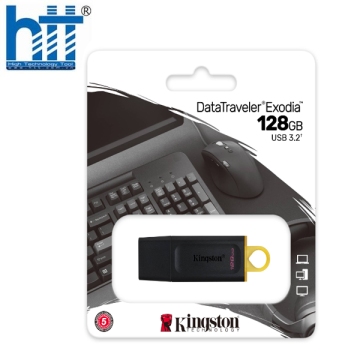 USB KINGSTON 128GB DATATRAVELER EXODIA DTX/128GB (USB 3.2)