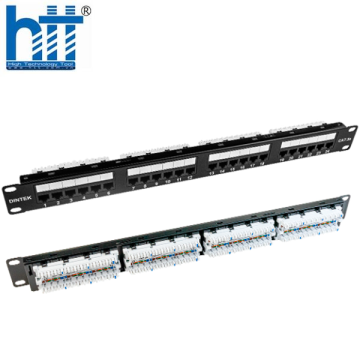 DINTEK Patch Panel Cat.5e UTP 1U 24P 19inch (1402-03019)