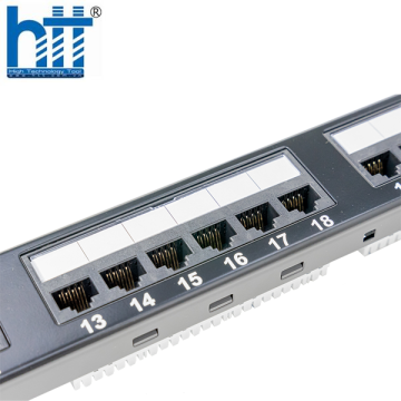 DINTEK Patch Panel Cat.5e UTP 1U 24P 19inch (1402-03019)