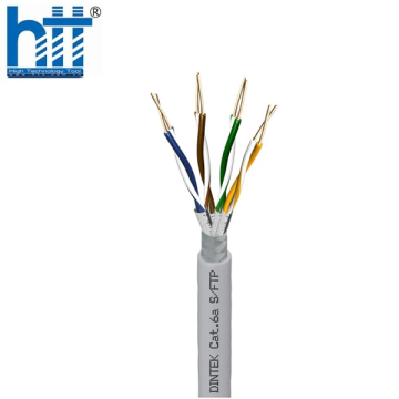 Cáp mạng bấm sẵn Cat.6A S/FTP 10Gb RJ45 2.0 Mét DINTEK 1201-06098