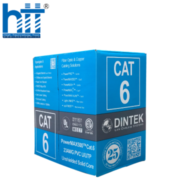 Cáp mạng Dintek CAT.6 UTP (1101-04032, 305 mét/thùng)