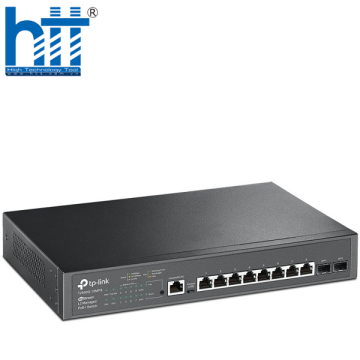 Thiết bị mạng Tplink T2500G-10MPS 8-Port Gigabit L2 Managed PoE+ Switch with 2 SFP Slots