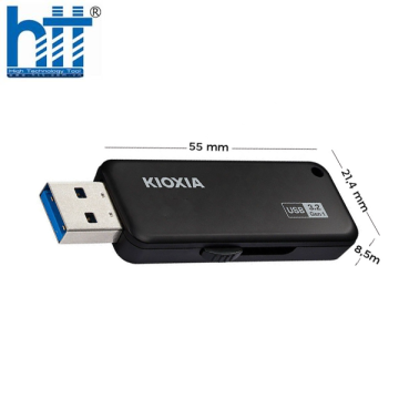 USB KIOXIA 64GB U365 USB 3.2 GEN 1 LU365K064GG4 (ĐEN)