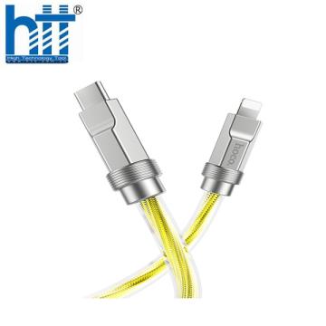 Cáp sạc U113 silicone PD TYPE C - IPHONE (Vàng)