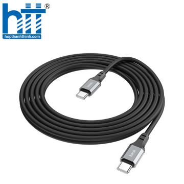 Cáp sạc X92 silicone TYPE C - TYPE C 60W