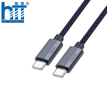 CÁP DỮ LIỆU SẠC U134 240W TYPE-C SANG TYPE-C(L=1.8M)