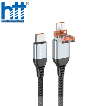 CÁP DỮ LIỆU SẠC 2 TRONG 1 U128 VIKING USB/TYPE-C SANG TYPE-C