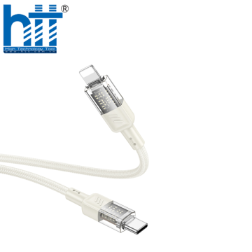 CÁP DỮ LIỆU SẠC TRONG SUỐT U129 SPIRIT PD IP