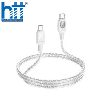 CÁP DỮ LIỆU SẠC TẮT NGUỒN THÔNG MINH SILICON U124 60W TYPE-C TO TYPE-C