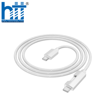 Cáp dữ liệu sạc nhiều màu U123 60W Type-C sang Type-C