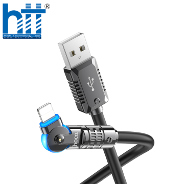 Cáp dữ liệu sạc xoay U118 iP Triumph