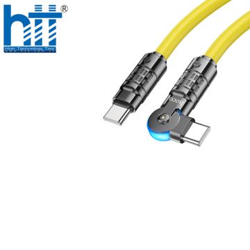 Cáp dữ liệu sạc xoay U118 Type-C sang Type-C Triumph 60W