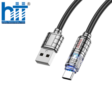 Cáp dữ liệu sạc U122 Lantern Transparent Discovery Edition Type-C