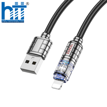 Cáp dữ liệu sạc iP U122 Lantern Transparent Discovery Edition