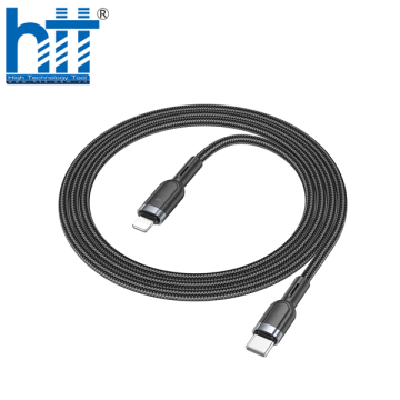 Cáp sạc nhanh tự ngắt thông minh U117 Type-C to IP